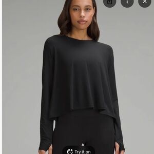 Lululemon Athletica Modal Relaxed Fit Lounge Long Sleeve Top